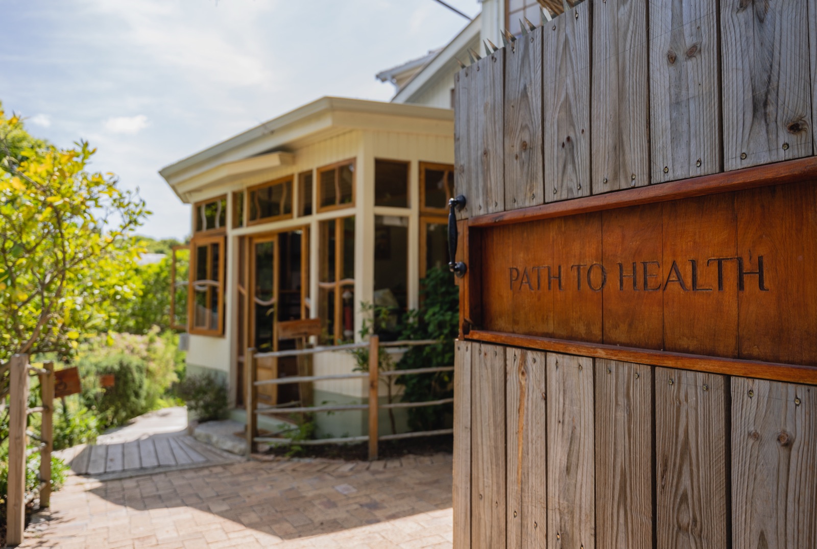 Path to Health Center, Constantia, Cape Town